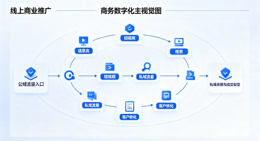 平昌县线上商业推广怎么做？全域流量闭环搭建与低成本转化实战指南
